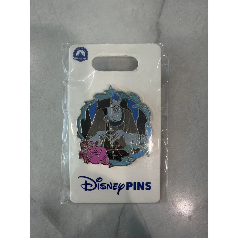 Disney Parks Villains And Their Sidekicks Hades Pain And Panic Pin New With Card